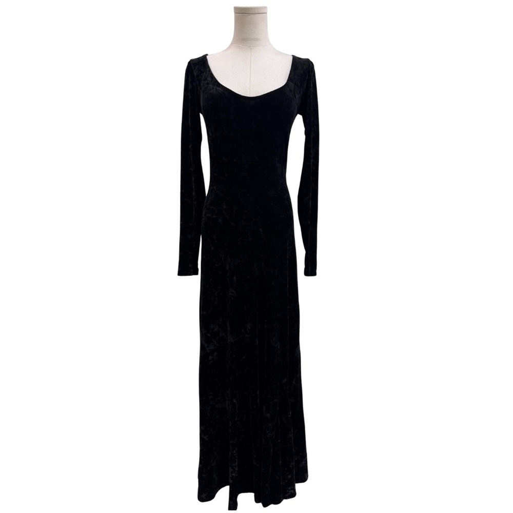 Betsey Jonson 90s vintage crushed velvet dress - Picture 3 of 7